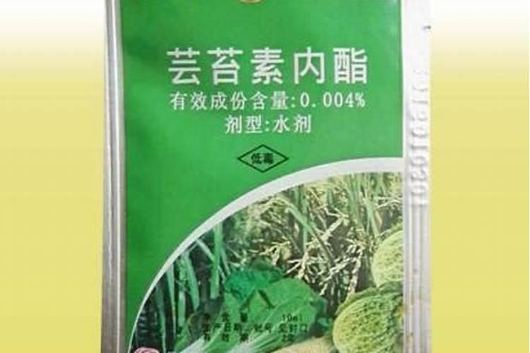 芸苔素和胺鲜酯可以混配吗？怎么用？