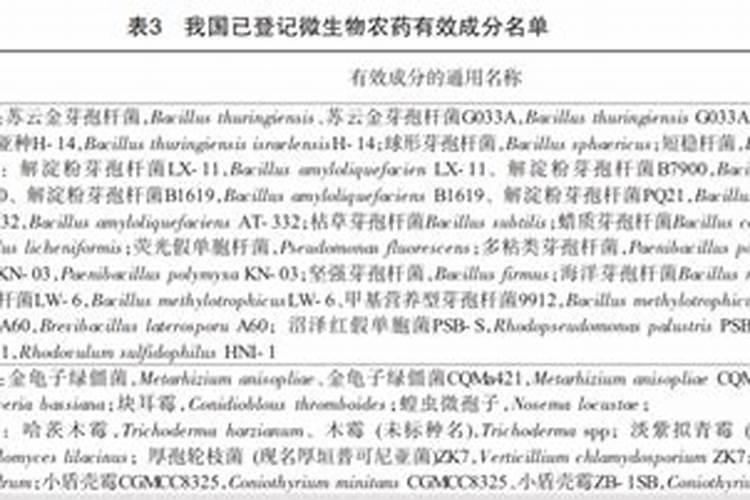 微生物农药的建议