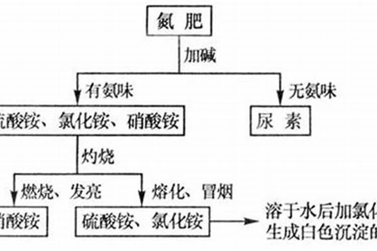 如何简易鉴别氮肥和钾肥？