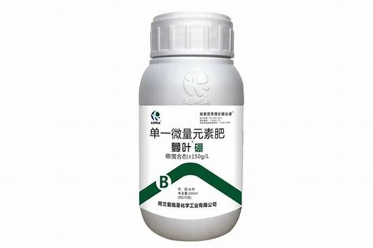 硼肥的使用方法与用量