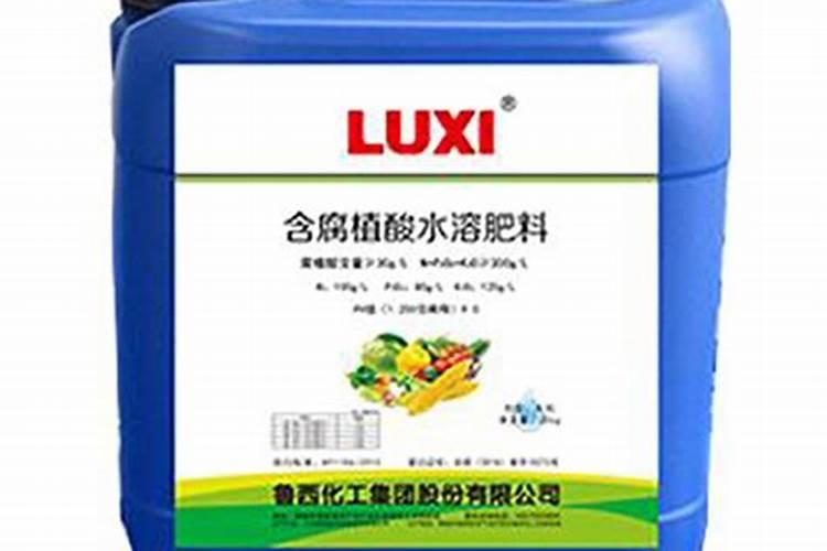 合欢花鲁西含腐植酸水溶肥2025